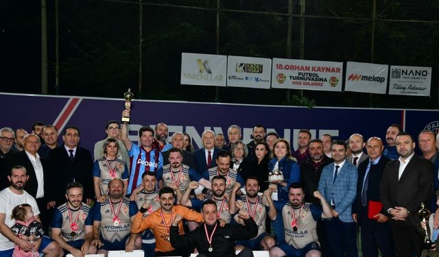 18.Orhan Kaynar Futbol Turnuvası sona erdi