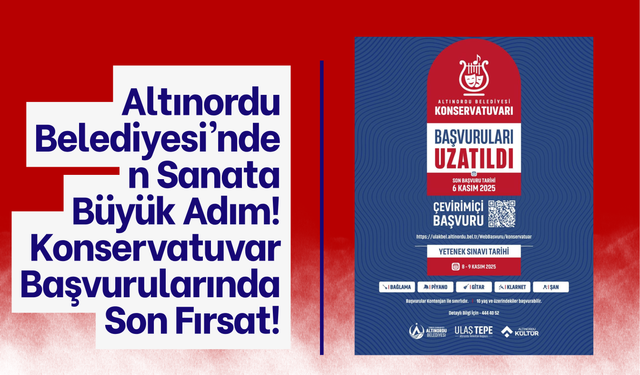 Altınordu Belediyesi’nden Sanata Büyük Adım