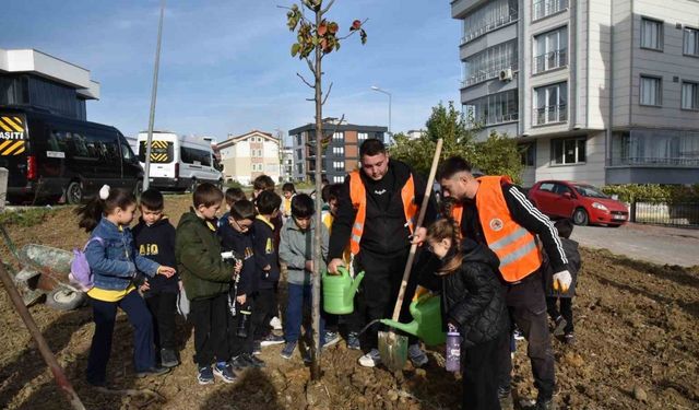 Atakumlu çocuklardan ‘Çocuk Hakları Günü’nde yeşil mesaj