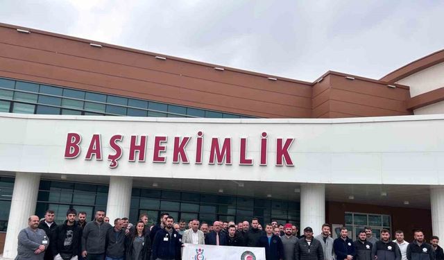 Bayburt Devlet Hastanesinde temizlik görevlisine şiddet iddiası