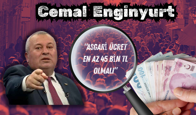 CHP’li Enginyurt: “Asgari Ücret En Az 45 Bin TL Olmalı”