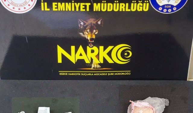 Düzce’de uyuşturucu operasyonu