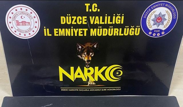 Düzce’de uyuşturucu operasyonunda 2 kişi tutuklandı