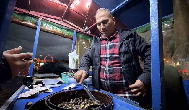 Düzce’nin coğrafi işaretli "kuzu kestanesi" tezgahları süsledi