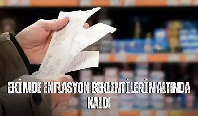 Ekimde Enflasyon Beklentilerin Altında Kaldı