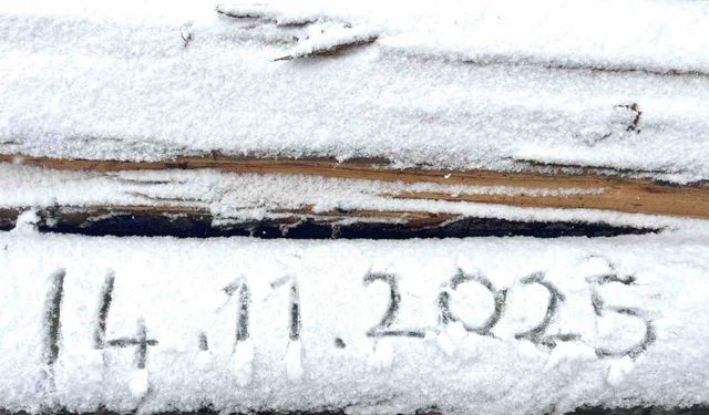 Ilgaz Dağı beyaza büründü