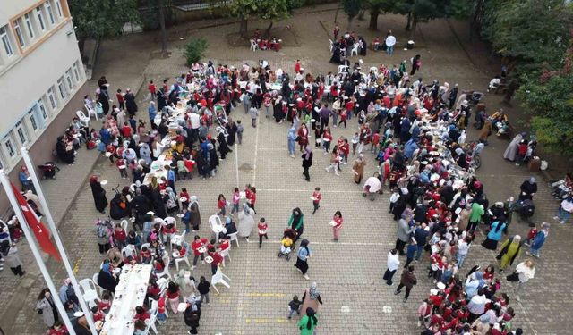 Ordu’da ilkokul öğrencilerinden Gazze’ye yardım eli