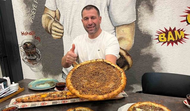 Pidenin bu kez elmalısını yaptılar