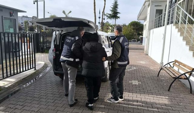 Samsun’da 12 yıl kesinleşmiş cezası bulunan şahıs yakalandı
