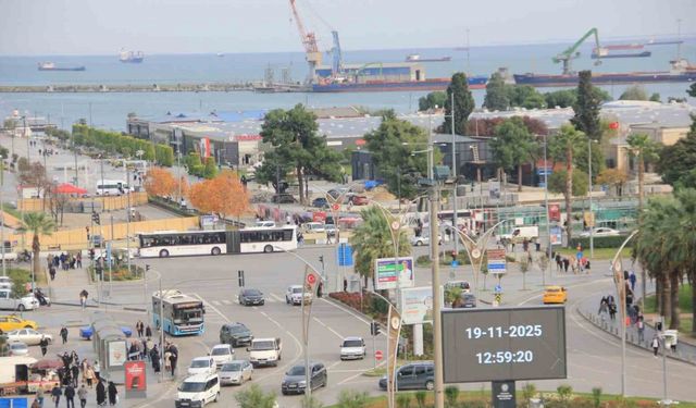 Samsun’da taşıt sayısı bir yılda 40 bin arttı