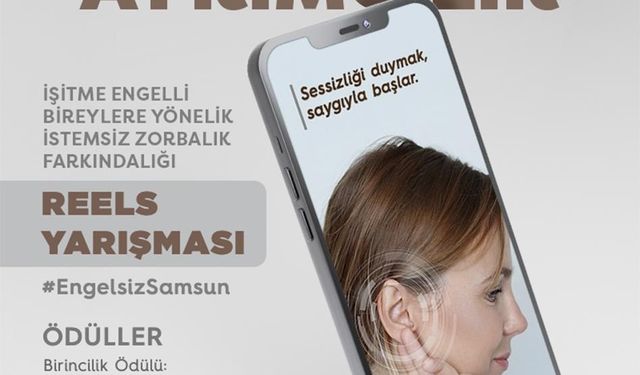 Samsun’da zorbalıklara karşı reels yarışması