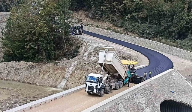 Sinop’ta kırsala 387 kilometre asfalt