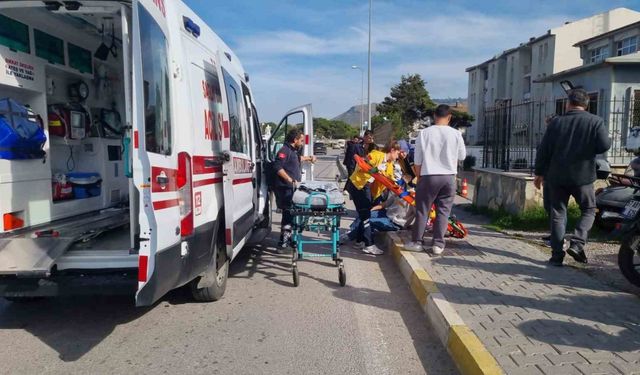 Sinop’ta motosiklet devrildi: 1 yaralı