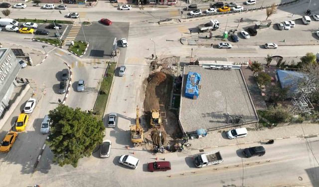 Tokat’ta trafiğin en yoğun noktasında büyük dönüşüm