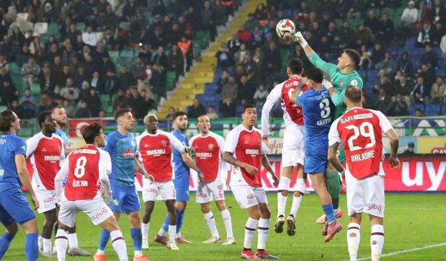 Trendyol Süper Lig: Çaykur Rizespor: 1 - Fatih Karagümrük: 0 (Maç sonucu)