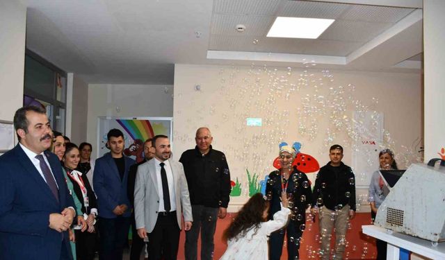 Vezirköprü Devlet Hastanesi’nde çocuklara moral etkinliği