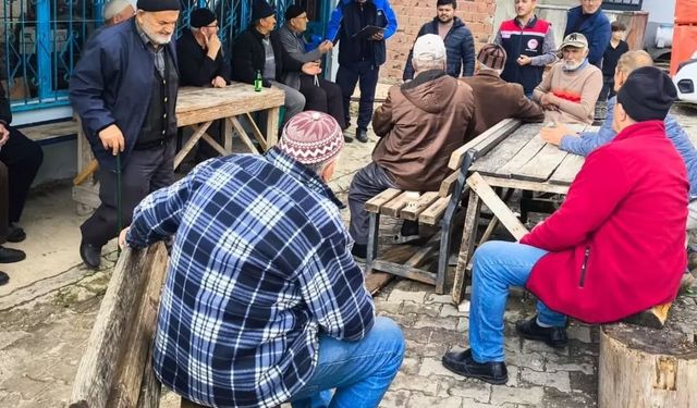 Yığılca’da ziraat mühendisleri sahada