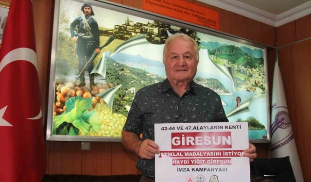 "Yiğit Giresun" kampanyası 200 bin imzayı geçti