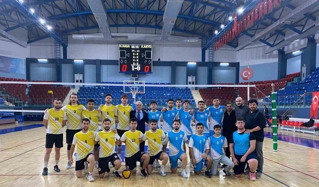 Yurtlig erkek voleybol turnuvası heyecanı devam ediyor