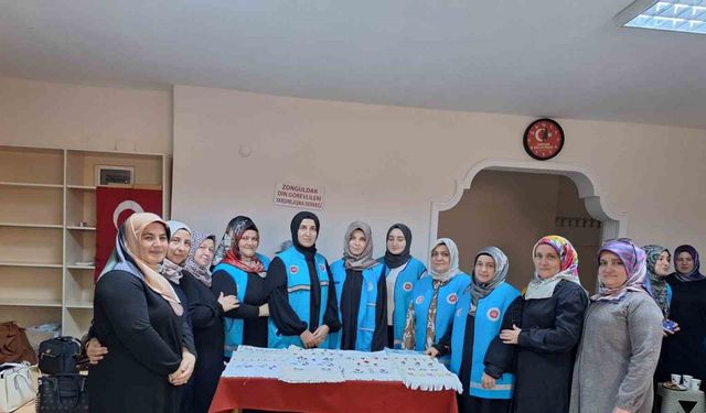 Zonguldak’ta TDV Kadın Kollarının projeleri çocukların yüreklerini ısıttı