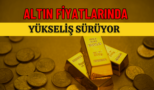 Altın Fiyatlarında Yükseliş Sürüyor