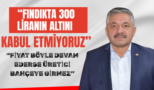 “Fiyat Böyle Devam Ederse Üretici Bahçeye Girmez”