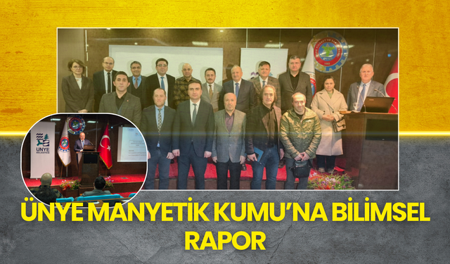 Ünye Manyetik Kumu’na Bilimsel Rapor