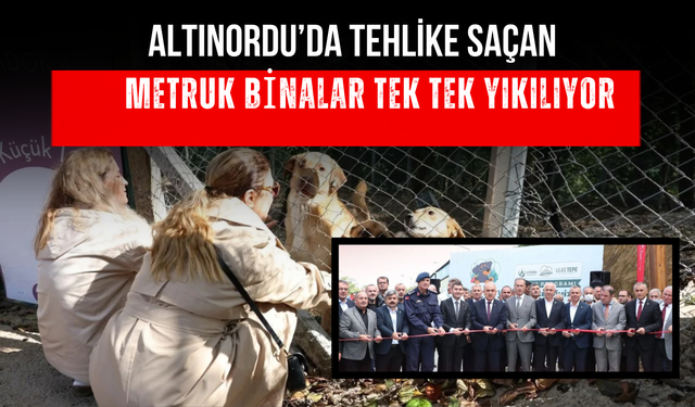 Altınordu’da Patiköy Doğal Yaşam Alanı Açıldı