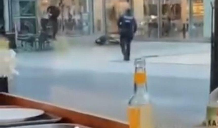 Almanya'da polise bıçaklı saldırı