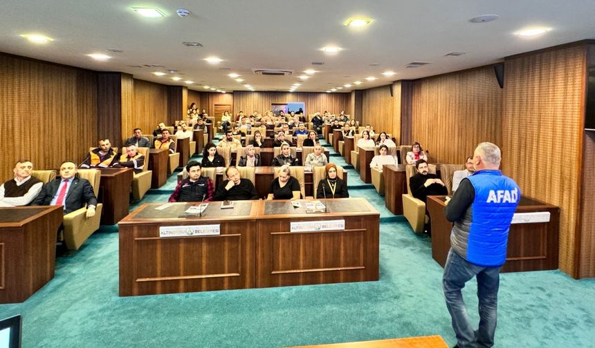 Altınordu Belediyesi Personel Eğitimlerini Sürdürüyor