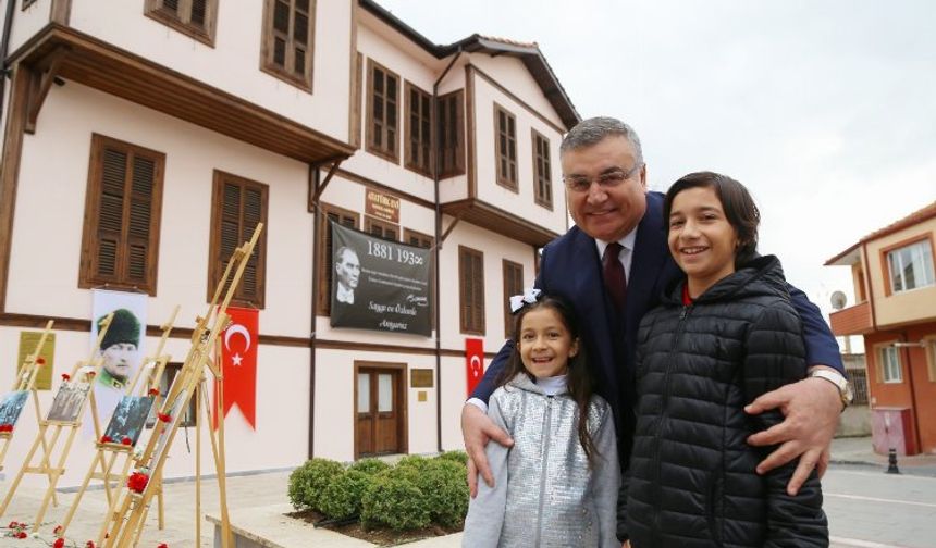Atatürk Evi 2023'te 91 bin ziyaretçiyi ağırladı