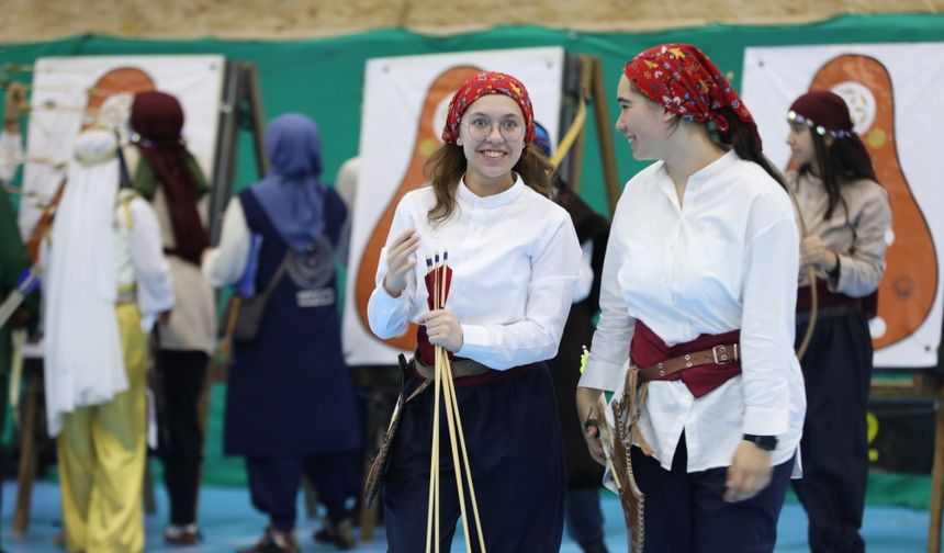 Geleneksel Türk Okçuluk 100. Yıl Salon Türkiye Şampiyonası, Samsun'da başladı