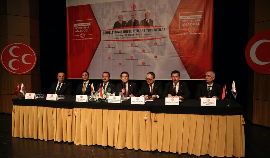 MHP Samsun Genişletilmiş Bölge İstişare Toplantısı yapıldı