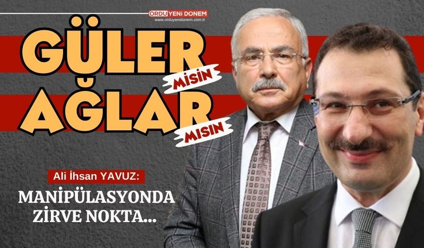 Ordu'da Temayül Sonuçları Bilinmezken 'Birincilik" İlan Edildi! Güler misin Ağlar mısın?