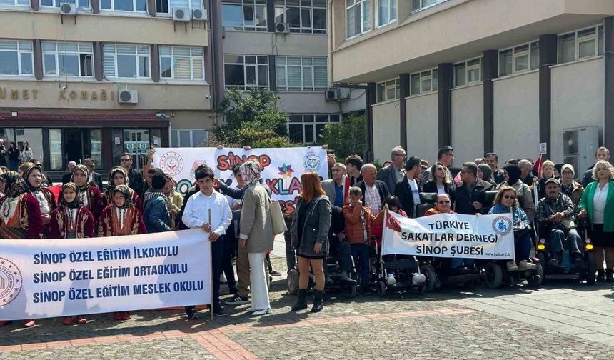 Sinop’ta Engelliler Haftası etkinliği