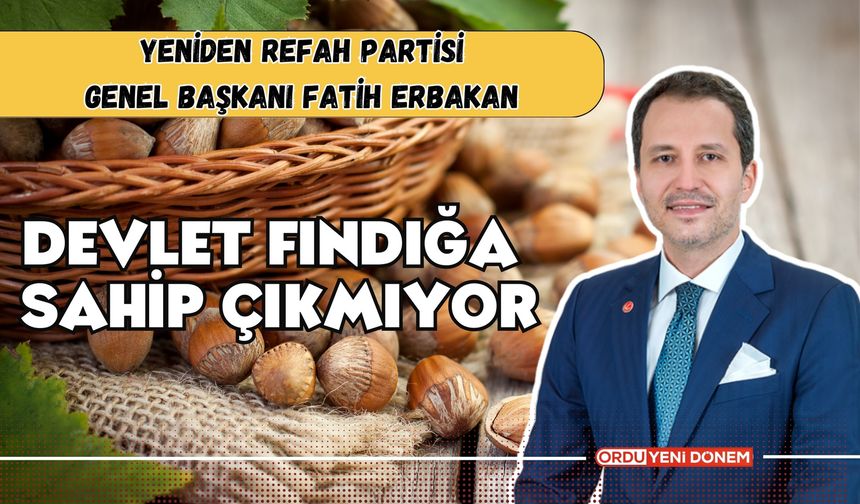 Devlet Fındığa Sahip Çıkmıyor