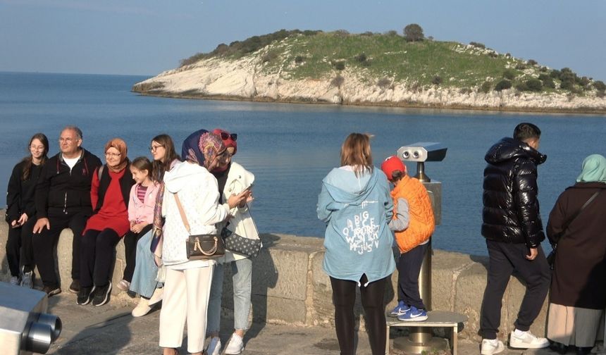 Amasra’da ziyaretçi yoğunluğu