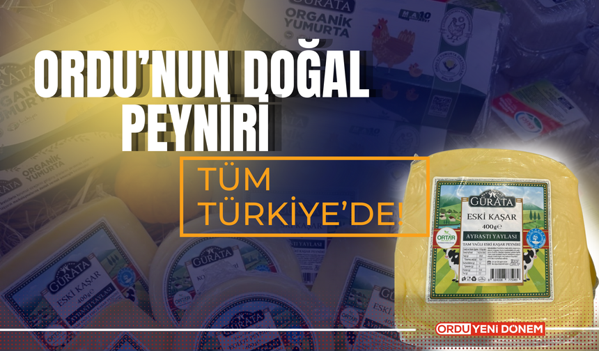 Ordu’nun Doğal Peyniri Tüm Türkiye’de!