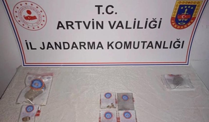 Artvin’de uyuşturucu operasyonu: 20 şüpheli yakalandı