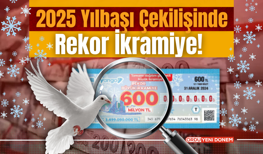 2025 Yılbaşı Çekilişinde Rekor İkramiye!