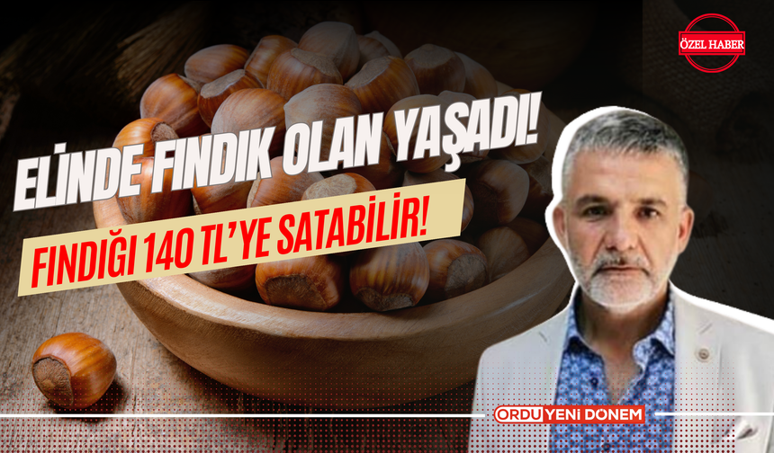 Elinde Fındık Olan Yaşadı! Fındığı 140 TL’ye Satabilir!