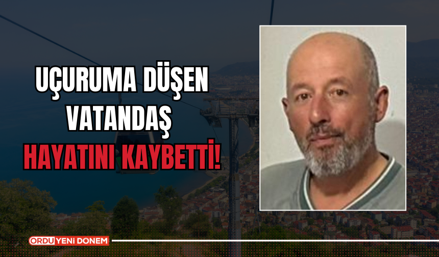 Fındık Bahçesinde Ağaç Keserken Uçuruma Düşen Kişi Hayatını Kaybetti