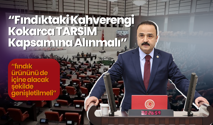 Fındık İçin Büyük Bir Adım Olur!