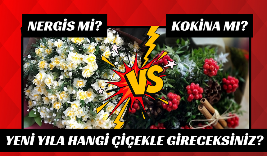 Nergis mi? Kokina mı? Hangi Çiçekle Yeni Yıla Merhaba Diyeceksiniz?