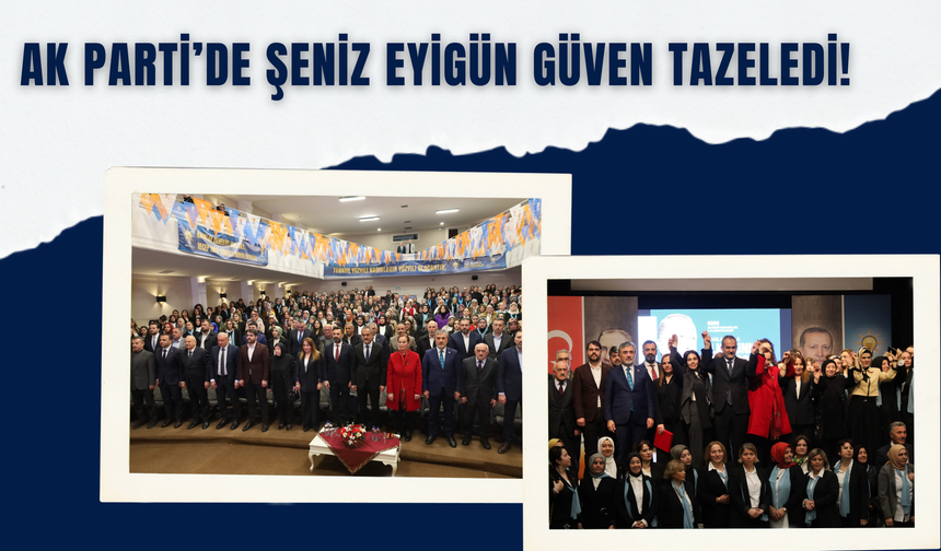 AK Parti Kadın Kolları'na Şeniz Eyigün Seçildi!