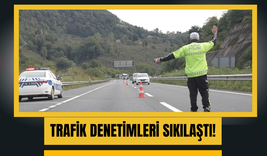 Ordu’da Son Bir Haftada 39 Yaralamalı Kaza