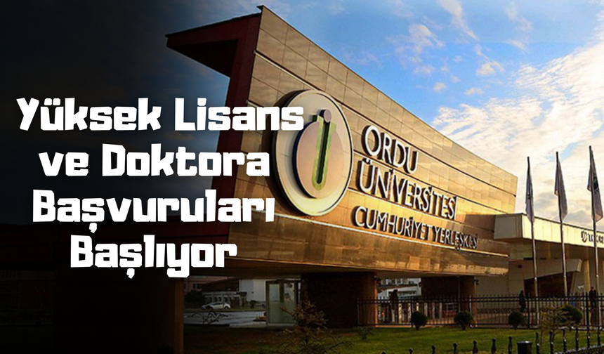 ODÜ Sosyal Bilimler Enstitüsü Yüksek Lisans ve Doktora Başvuruları Başlıyor