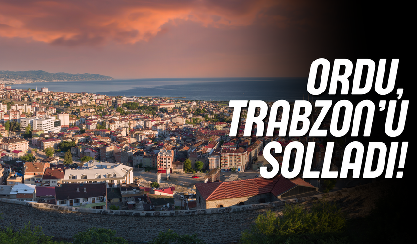 Ordu, Trabzon’u Solladı!