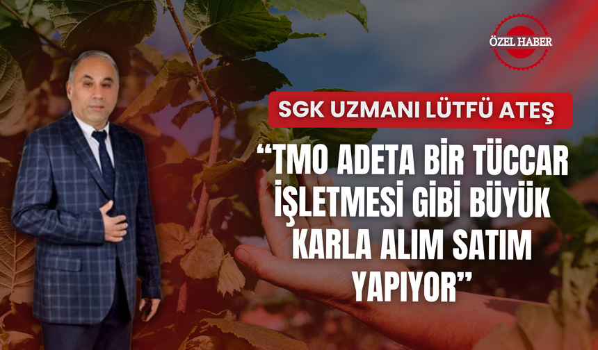 Ordu’da SGK Uzmanı Ateş’in Fındık Fiyatı Hesabı Büyük Ses Getirdi!