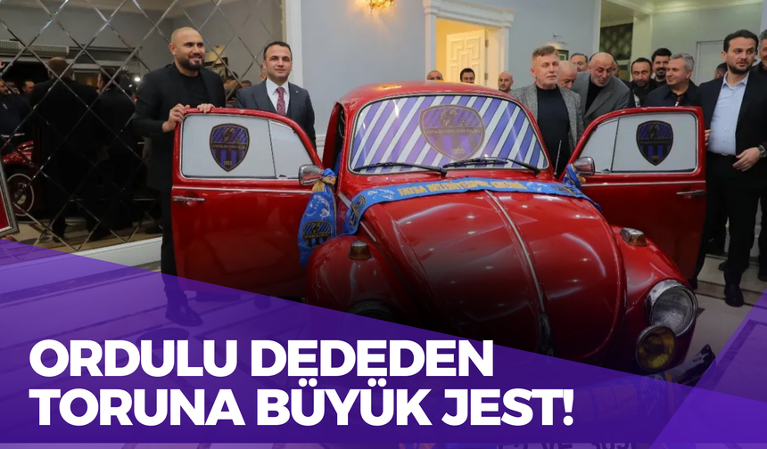 Ordulu Dededen Toruna Büyük Jest!